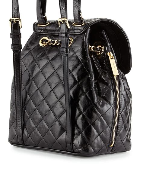 michael kors quilted backpack